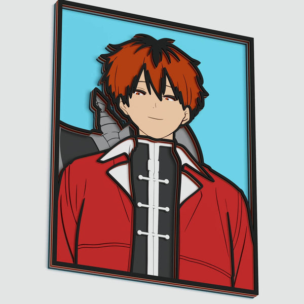 Stark (Frieren: Beyond Journey's End) Layered Design for cutting