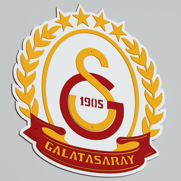 Galatasaray Logo Layered Design for cutting