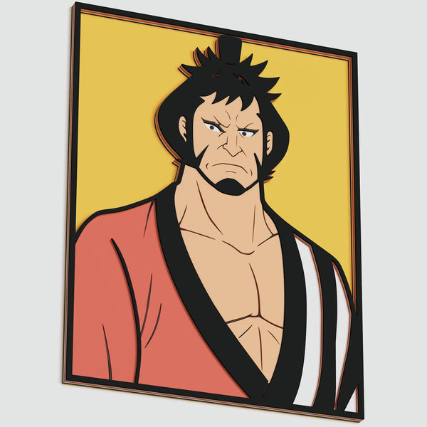 Kinemon (One Piece) Layered Design for cutting