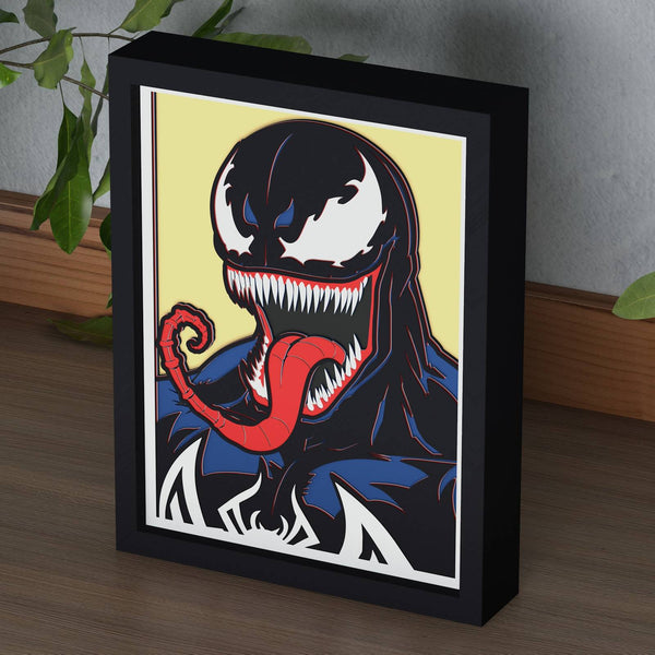 Venom Shadow Box. File for cutting
