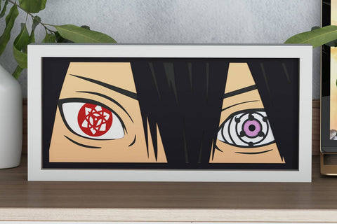 Anime Eyes Shadow Box. File for cutting