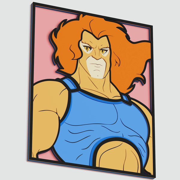 Lion-O (Old Vrsion) Layered Design for cutting