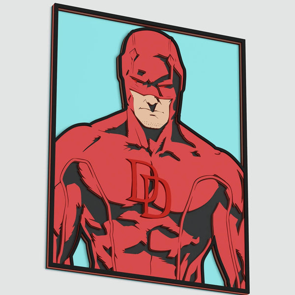 Daredevil Layered Design for cutting