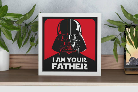 Darth Vader Shadow Box. File for cutting