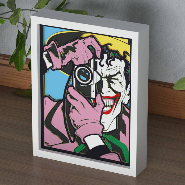 Joker Shadow Box. File for cutting