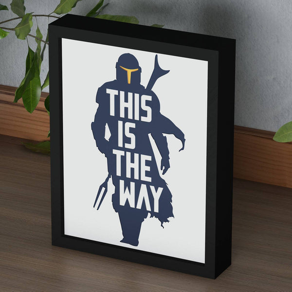 This is the way Shadow Box. File for cutting