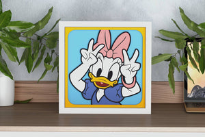 Daisy Duck Shadow Box. File for cutting