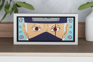 Kakashi Eyes Shadow Box. File for cutting