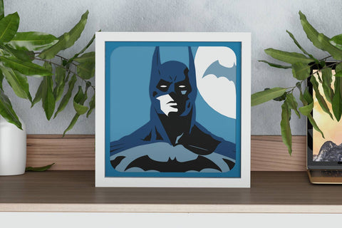 Batman Shadow Box. File for cutting