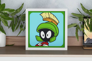 Marvin the Martian Shadow Box. File for cutting