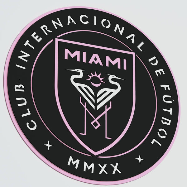 Miami FC Logo Layered Design for cutting