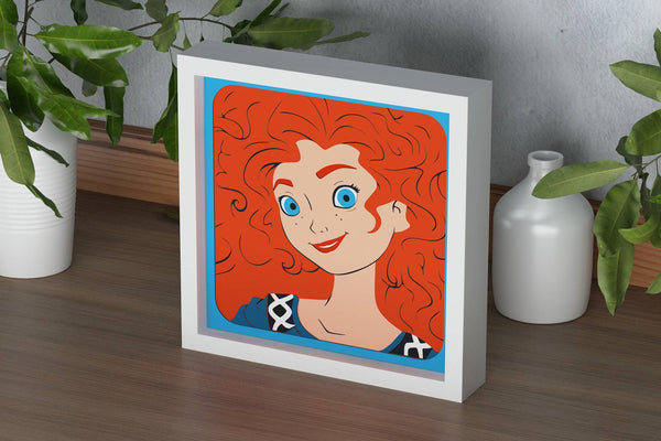 Merida Shadow Box. File for cutting