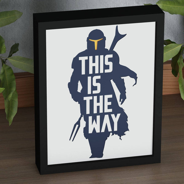 This is the way Shadow Box. File for cutting