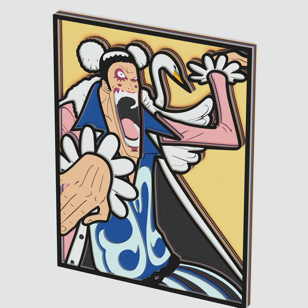 Bon Clay (One Piece) Layered Design for cutting
