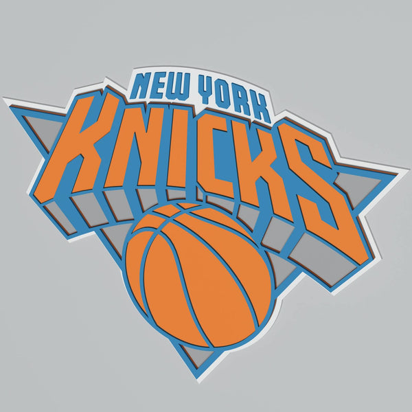 New York Knicks Layered Design for cutting