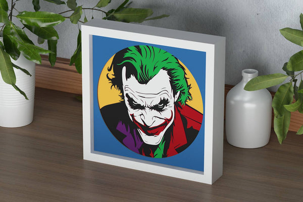 Joker v2 Shadow Box. File for cutting