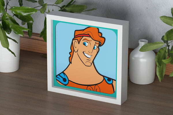 Hercules Shadow Box. File for cutting