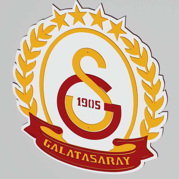 Galatasaray Logo Layered Design for cutting