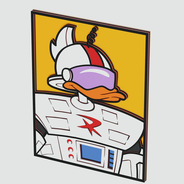 Gizmoduck Layered Design for cutting