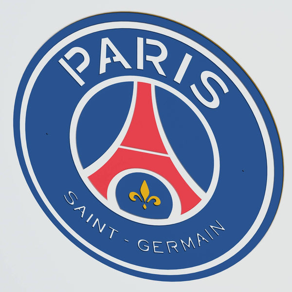 Paris Saint-Germain (PSG) Logo Layered Design for cutting