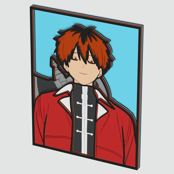 Stark (Frieren: Beyond Journey's End) Layered Design for cutting