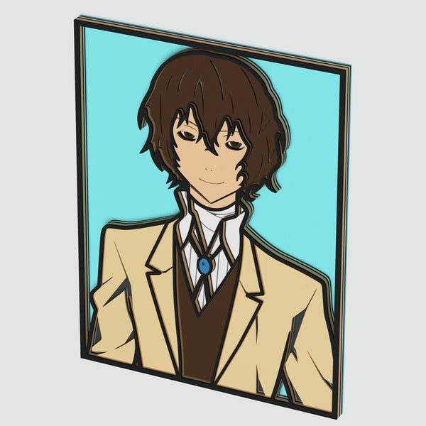 Osuma Dazai (Bungo Stray Dogs) Layered Design for cutting