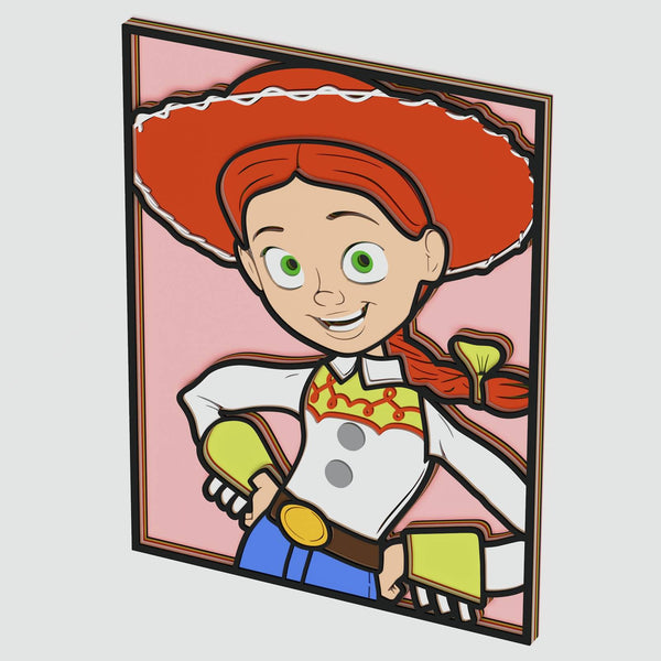 Jessie (Toy Story) Layered Design for cutting