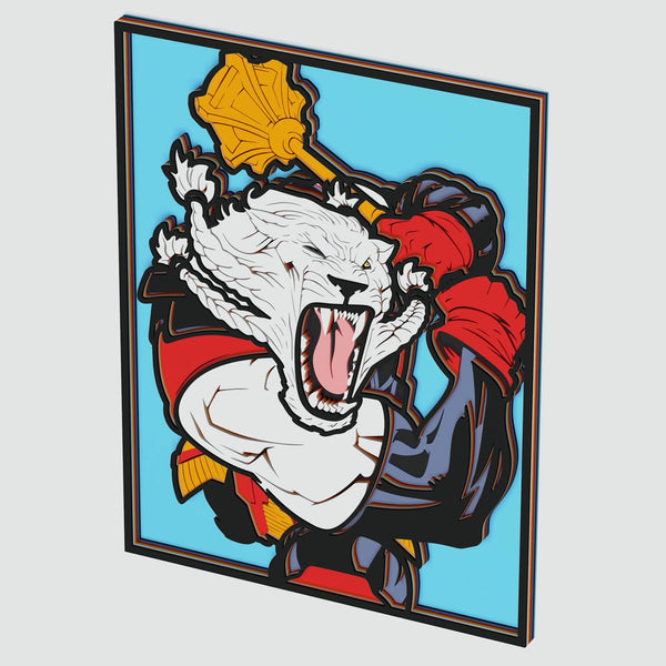 Battle Beast (Invincible) Layered Design for cutting