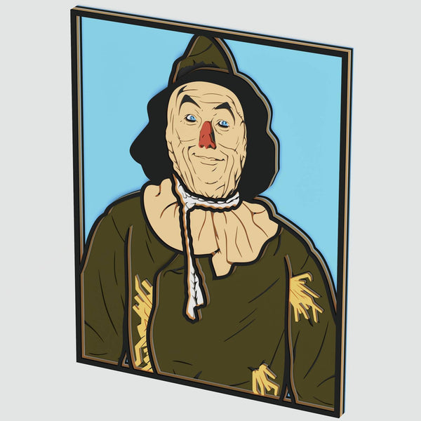 Scarecrow of Oz Layered Design for cutting
