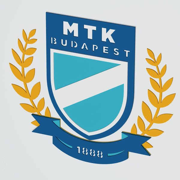 MTK Budapest Logo Layered Design for cutting