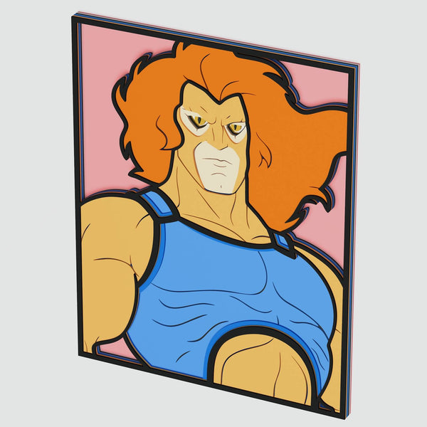 Lion-O (Old Vrsion) Layered Design for cutting