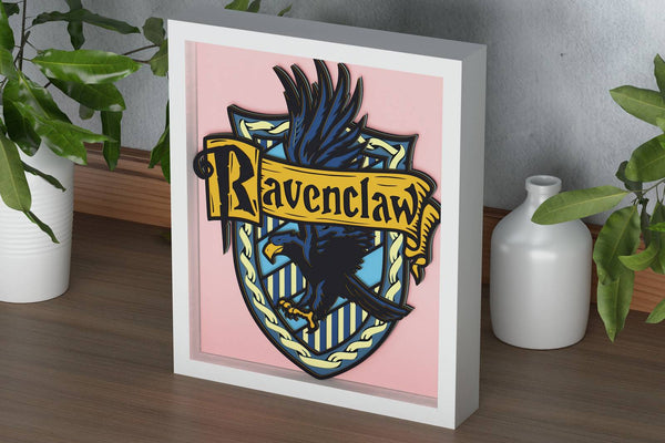 Ravenclaw Shadow Box. File for cutting