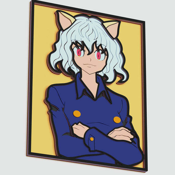 Neferpitou Layered Design for cutting