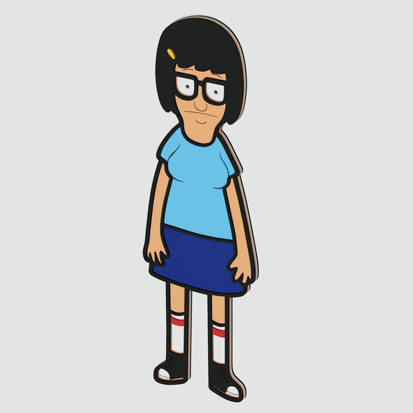 Tina (Bob's Burgers) Layered Design for cutting