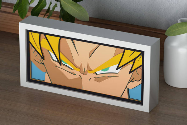 Goku Eyes Shadow Box. File for cutting