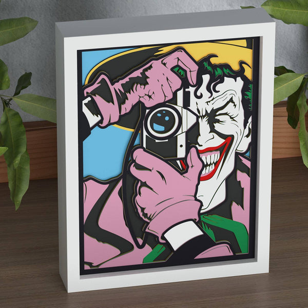 Joker Shadow Box. File for cutting