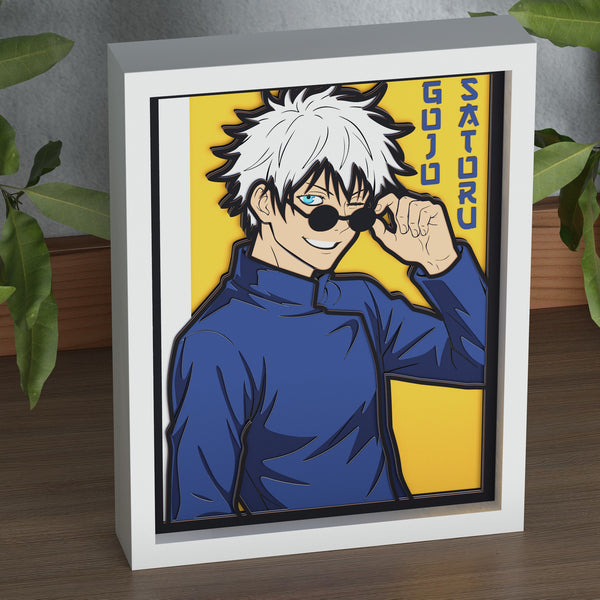 Gojo Satoru Shadow Box. File for cutting