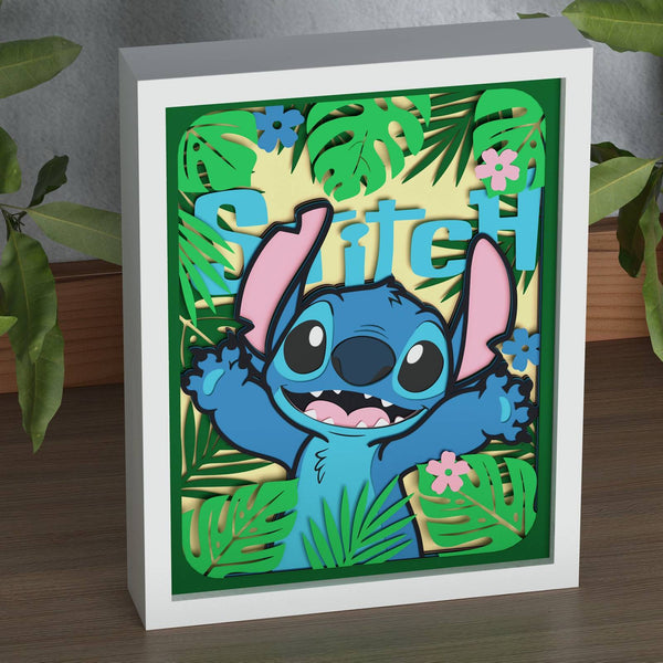Stitch Shadow Box. File for cutting