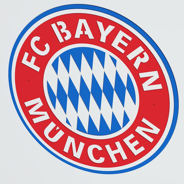 Bayern Munich Logo Layered Design for cutting