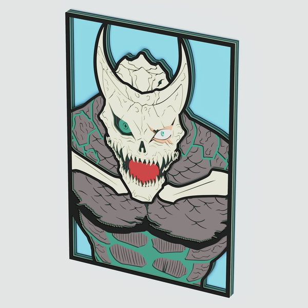 Kaiju No 8 Layered Design for cutting