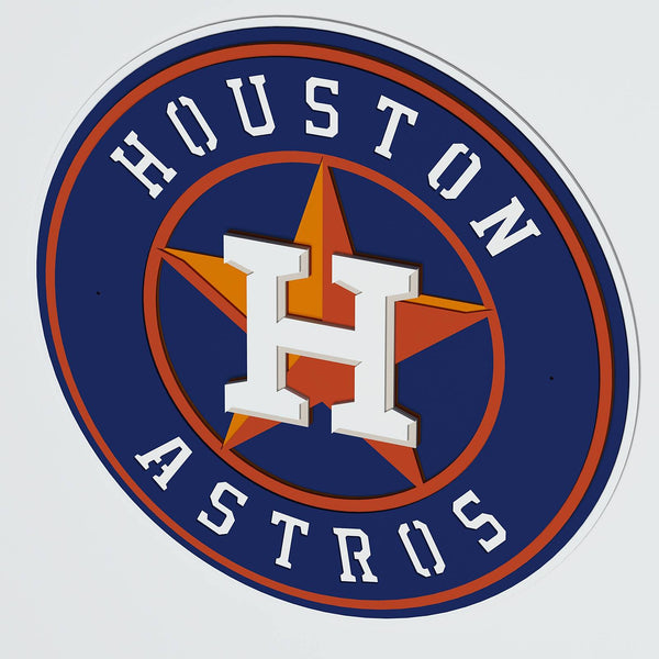 Houston Astros Layered Design for cutting