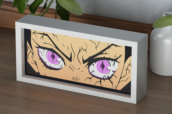 Nezuko Demon Eyes Shadow Box. File for cutting