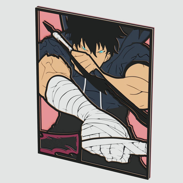 Sung Jin-Woo v2 (Solo Leveling Anime) Layered Design for cutting