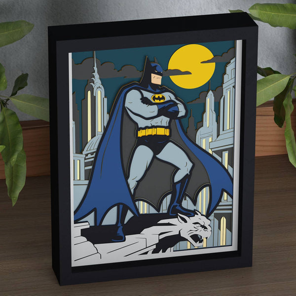 Batman Shadow Box. File for cutting
