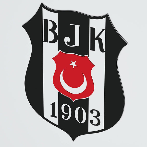 Besiktas Logo Layered Design for cutting