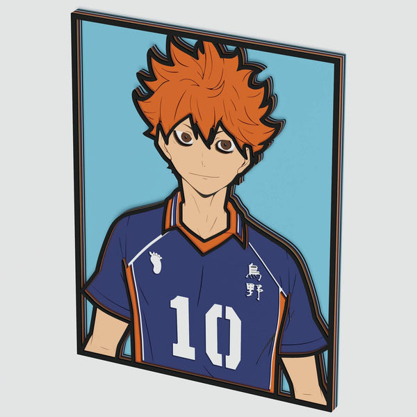 Shoyo Hinata Layered Design for cutting