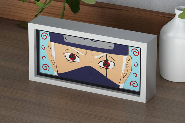 Kakashi Eyes Shadow Box. File for cutting