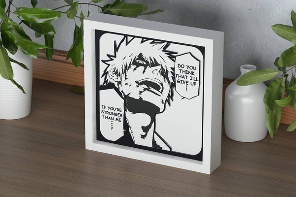 Manga Bleach Shadow Box. File for cutting