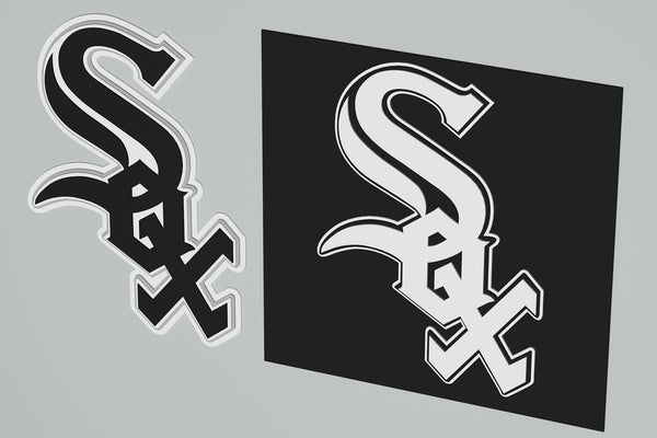 Chicago White Sox Layered Design for cutting