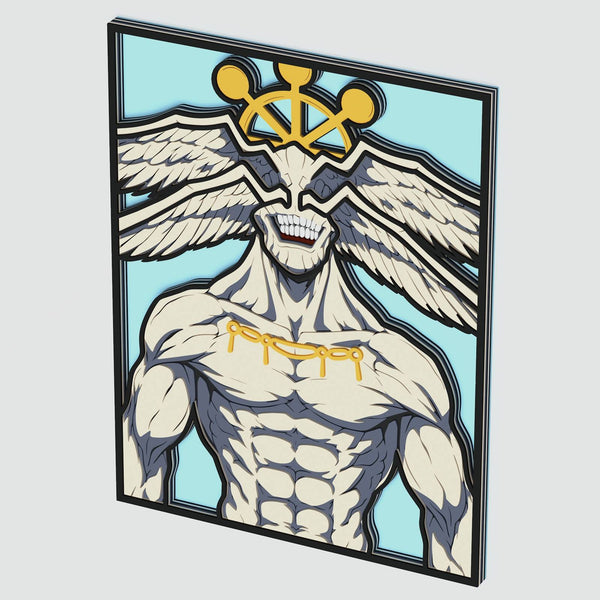 Mahoraga (Jujutsu Kaisen) Layered Design for cutting